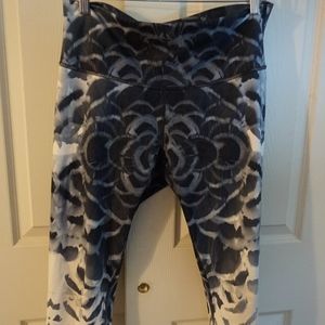 Lululemon Wunder Under High Rise pants tyedye